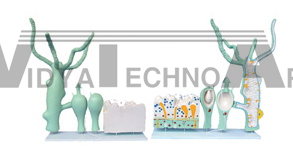 The dissection model of hydra attach with parietal and trichocyst